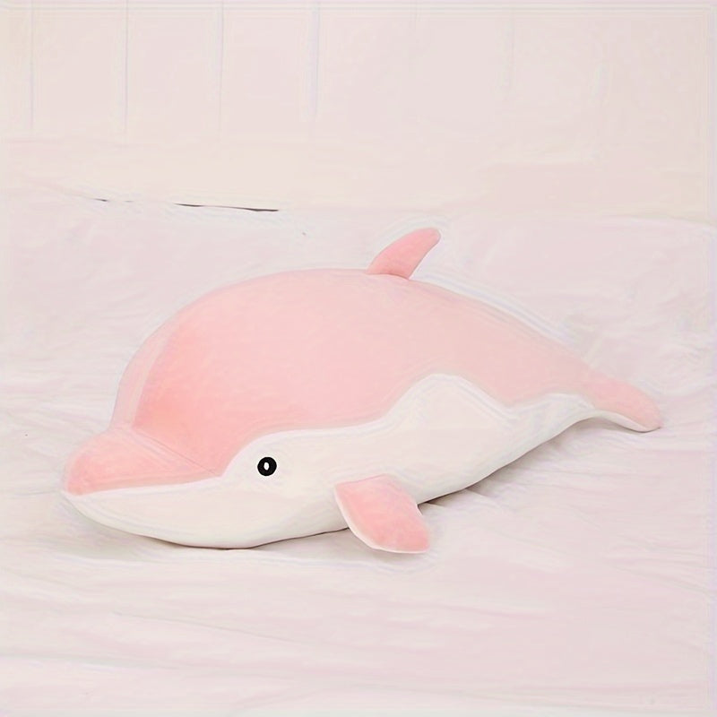 Dolphin Plush Toy Large Pillow Ocean Theater Activity Gift Doll