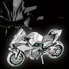 Metal Assembly Model DIY Puzzle Motorcycle Model Gift
