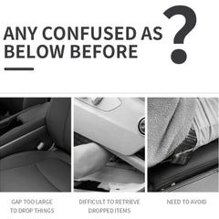 Car Seat Gaps Filler Organizer for Car - Seat Console Gaps Plug Strip Organizer