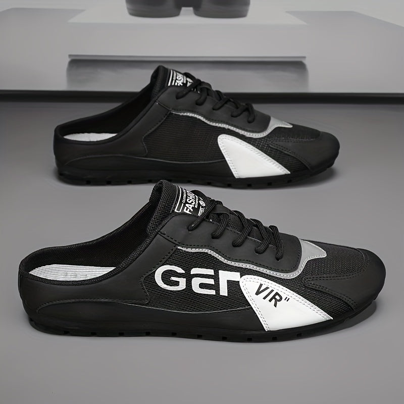 Men's Lightweight Breathable Slip-on Slippers Non Slip Casual Shoes