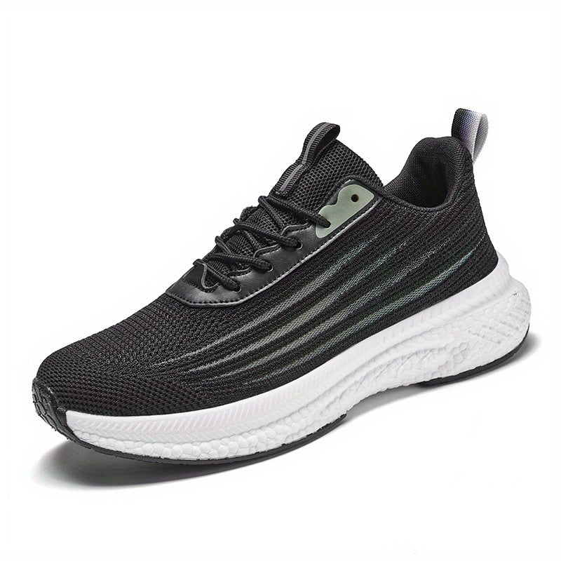 Men's Lace Up Sneakers Breathable Casual Walking Shoes