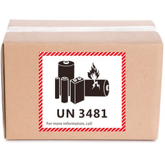 50pcs UN3481 Lithium Identification Adhesive Label Bag Packaging