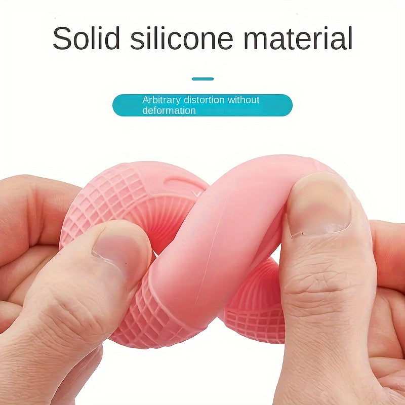 Silicone Dual Purpose Grip Ring Finger Rehabilitation Device