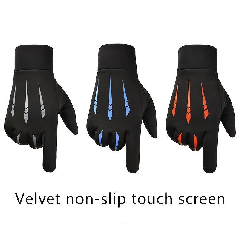 Non Slip Touch Screen Gloves for Outdoor Activities