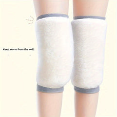 Wool Knee Pads Anti Cold Warm Knee Wraps for Winter Sports