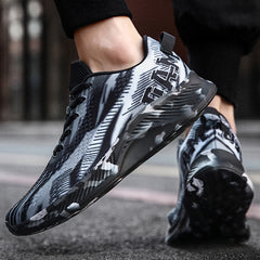 Men's Breathable Running Shoes Lightweight Outdoor Mesh Sneakers