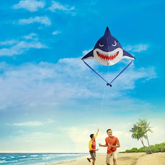 Cartoon Shark Kite for Outdoor Entertainment