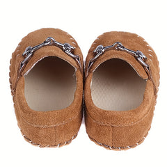 Baby Boys Slip on Loafers Breathable Flat Shoes