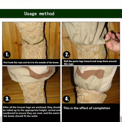 Leg Straps Camping Pants Straps Riding Boots Equipment