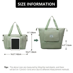 Foldable Tote Bag Dry Wet Separation Gym Fitness Swimming Lightweight