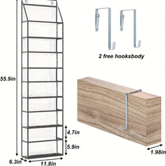 Over The Door Hanging Pantry Organizer 5 Shelf Storage