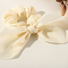 5pcs Bowknot Scrunchie Bobbles Leopard Print Solid