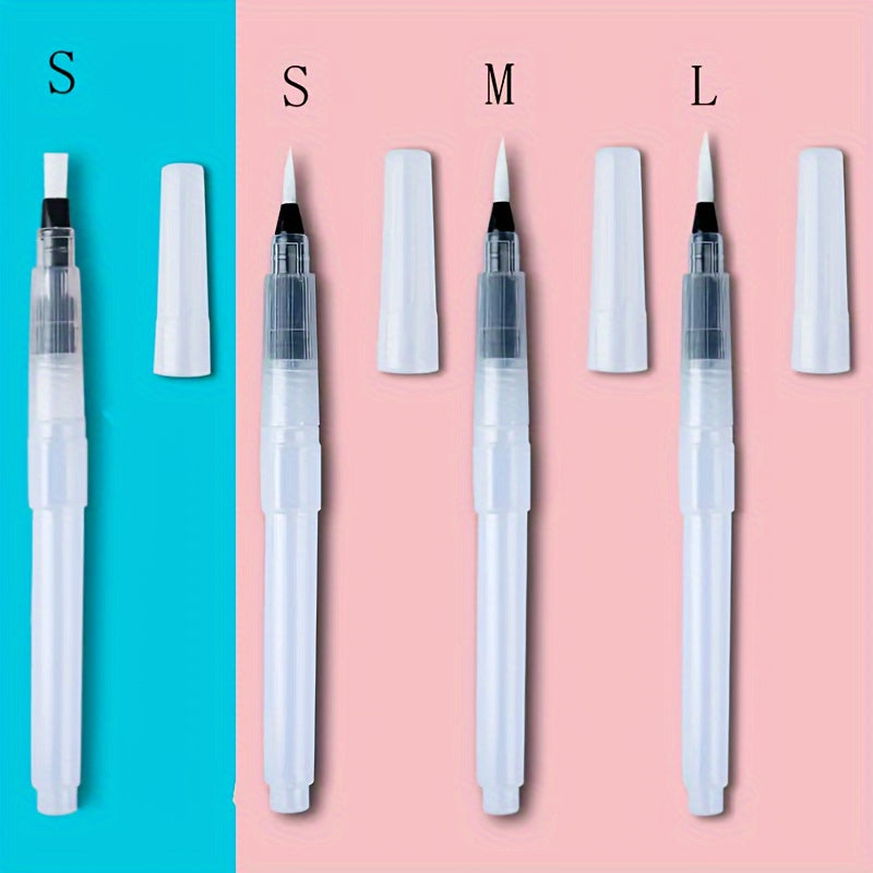 Watercolor Brushes Set - 15" High Nylon Large Capacity
