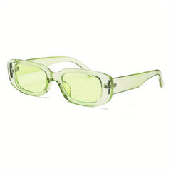 Small Rectangle Sunglasses Vintage Ladies Stylish Sunglasses