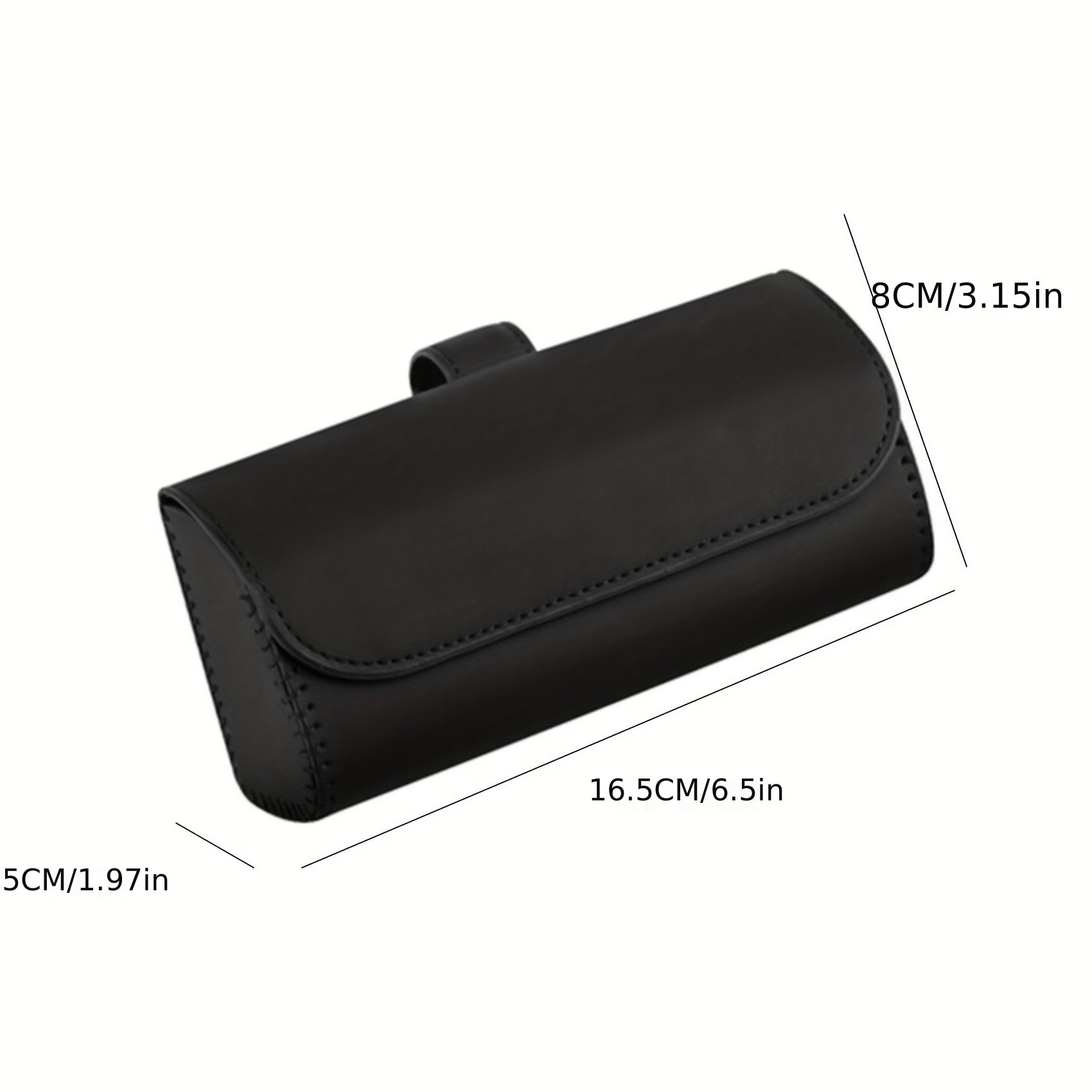 Car Glasses Box Sun Visor Storage Ticket Card Clip
