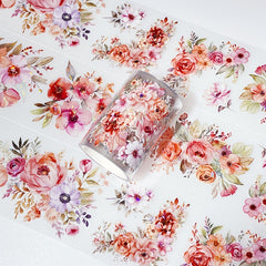 2m Laser Flower PET Tape for Journaling Planner DIY Craft