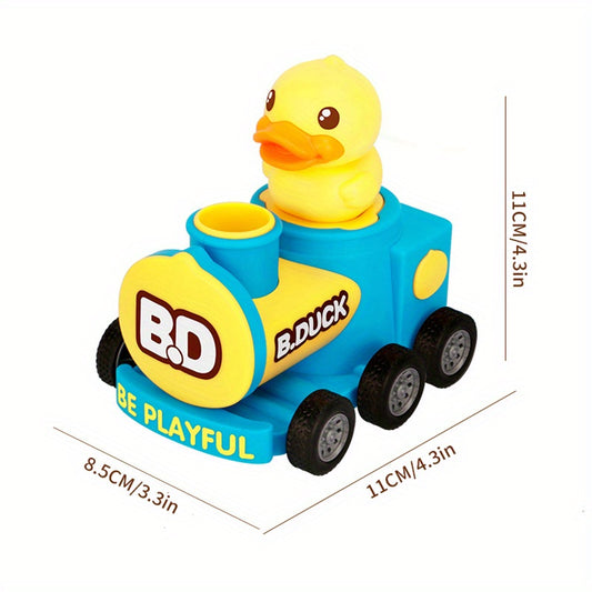 The Inertia Car - Kids Toy Vehicle with Easy Push and Go Action