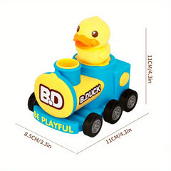 The Inertia Car - Kids Toy Vehicle with Easy Push and Go Action