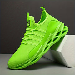 Men's Slip on Blade Sneakers Lightweight Breathable Athletic Shoes