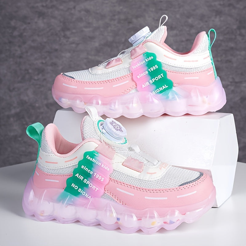 Kid's Shock Absorbing Running Shoes Non Slip Soft Sole Sneakers