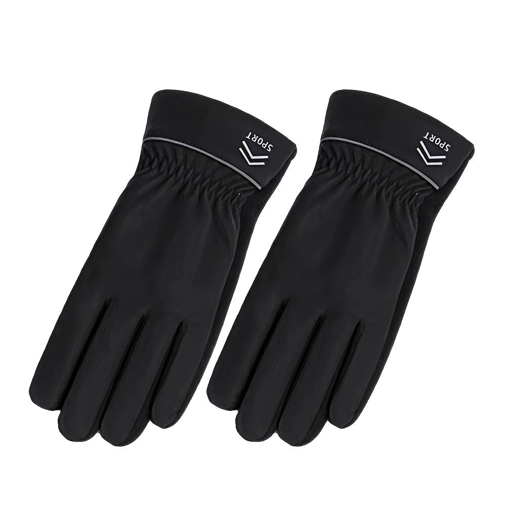 Unisex Thermal Winter Gloves With Touch Screen for Cycling Running Driving