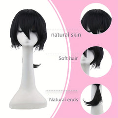 Men's 16 Inch Short Anime Dress Up Wig Cosplay Wig