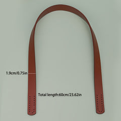 2pcs PU Leather Bag Straps DIY Handcrafted Crossbody Shoulder Straps