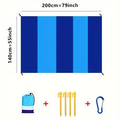 Waterproof Pocket Beach Blanket Portable Mat Camping Picnic