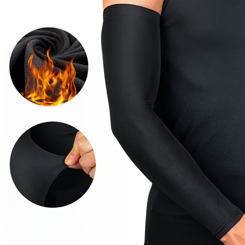 Winter Plus Velvet Arm Protector Elbow - Warm & Comfortable