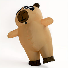 Adult Capybara Inflatable Costume with Glasses