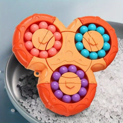 Rotating Block Toy for Stress Relief and Education