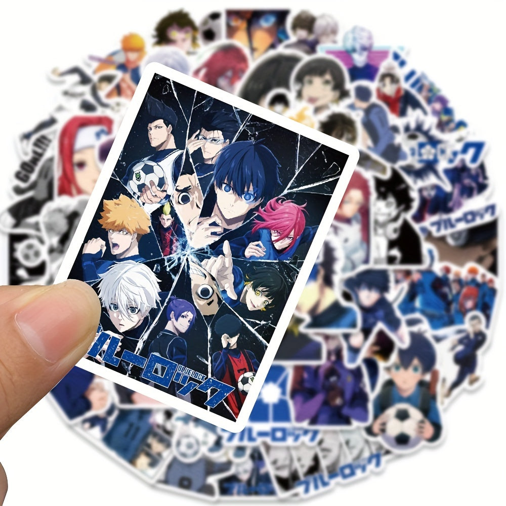 50pcs Anime Stickers Scrapbooking Motorcycle Skateboard Bicycle PVC Waterproof