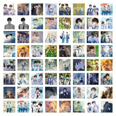 60pcs Anime Stickers Cartoon Stickers Luggage Car Phone Waterproof Stickers
