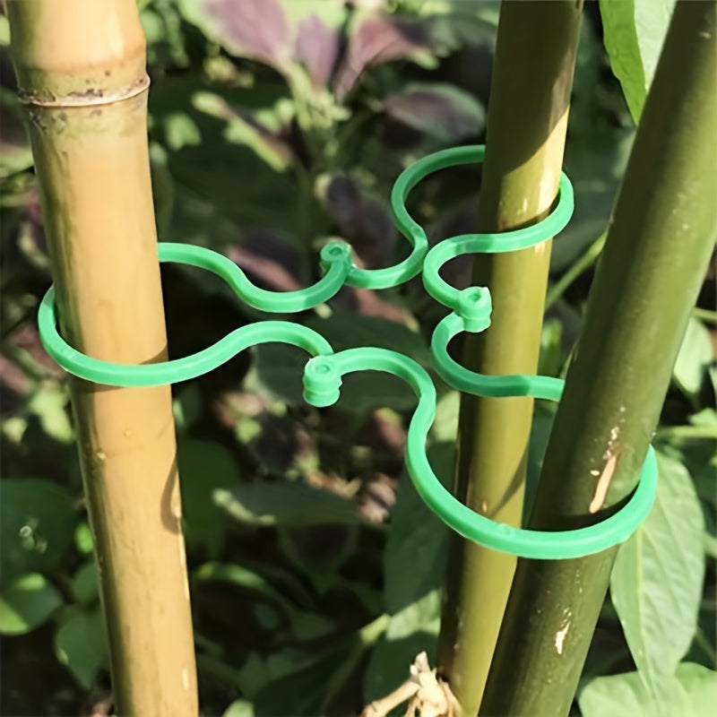 10pcs Plant Support Clip For Garden Gardening Green