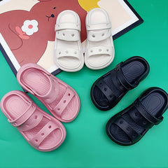 Breathable Open Toe Sandals for Girls Lightweight Comfortable Anti Slip Sandals