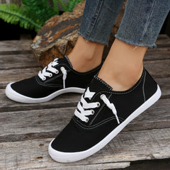 Canvas Flat Skate Shoes Casual Hip Hop Sneakers