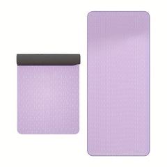 TPE Non-slip Yoga Mat 183x61cm Shock Absorption Fitness Mat