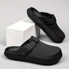 Men's Clogs Closed Toe Sandals Soft Sole Outdoor Mules Garden Shoes