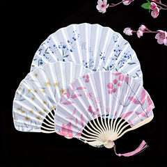 Bamboo Hand Fans for Party Dance Chinese Style Classic Fan