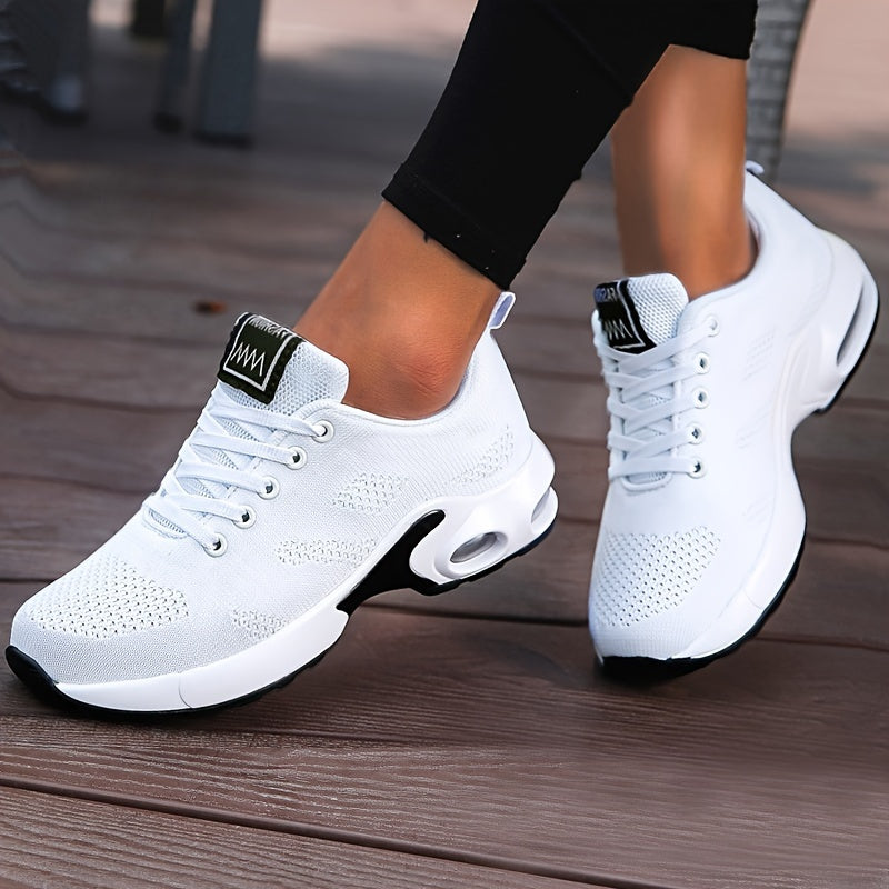 Women's Outdoor Running Shoes Air Cushion Mesh Sports Sneakers