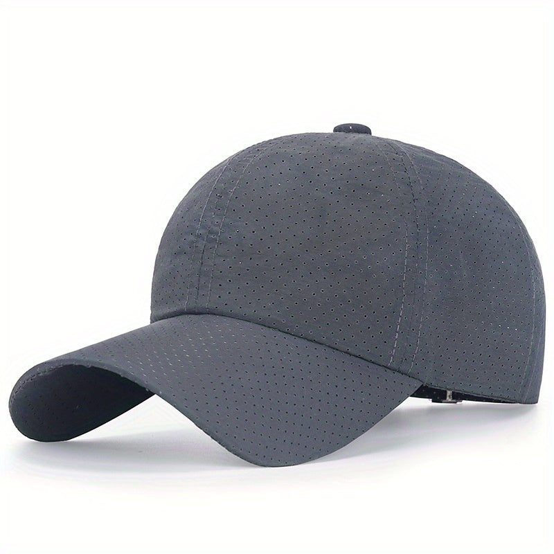 Men's Summer Sun Visor Baseball Cap Mesh Outdoor Sports Quick Dry Cap