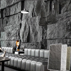 Lightweight Cultural Brick Mushroom Stone Wall Tiles Hotel Villa Decor