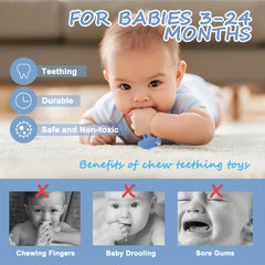 Baby Teething Toys Teether Toys For Babies 3 24 Months Silicone Tool Teether