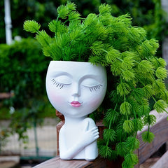 Resin Creative Vase Flower Pot Home Office Decoration