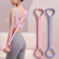 8-Shaped Yoga Resistance Bands - High Elastic Fitness Stretching Rope