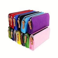 Multicolor Felt Pen Case Student Stationery Storage