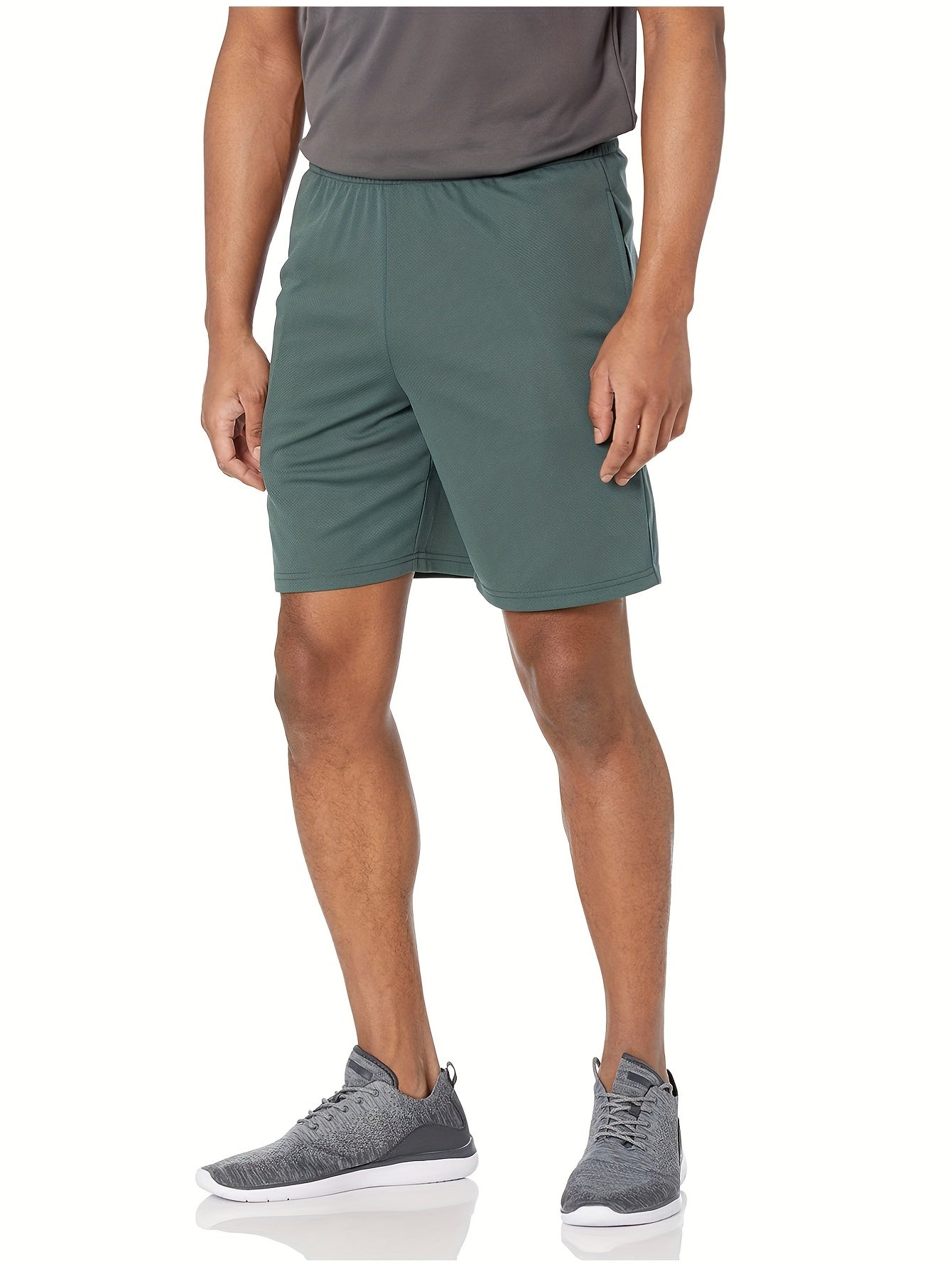 Men's Running Shorts Drawstring Sport Shorts Quick Dry Athletic Shorts