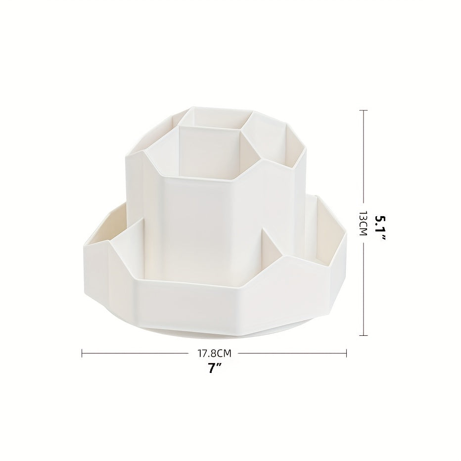 Large Plastic Non-rotating Pen Holder Storage Box