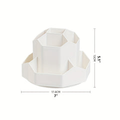 Large Plastic Non-rotating Pen Holder Storage Box