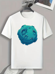 Men's Ball With Holes Print Graphic T shirt
